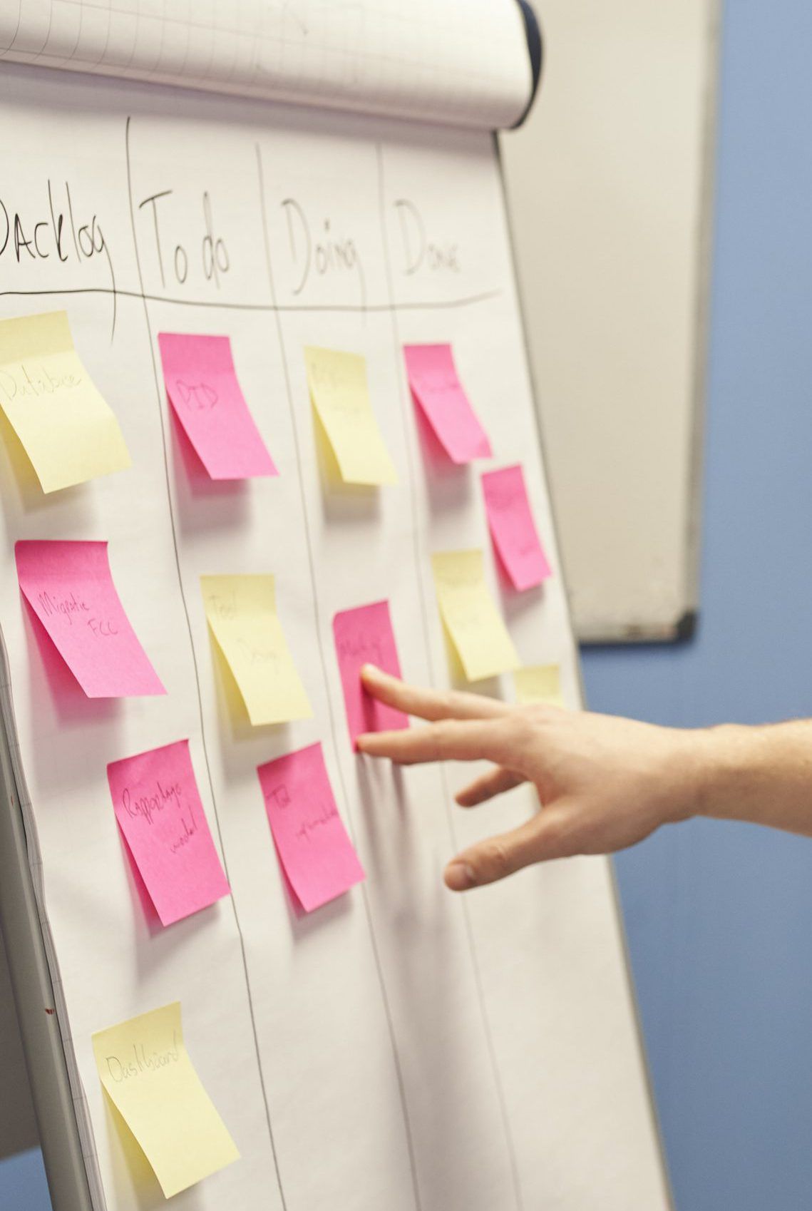 Trainingen - Met de training Scrum Master leer je de Scrum waarden uit te dragen.