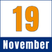 19 November